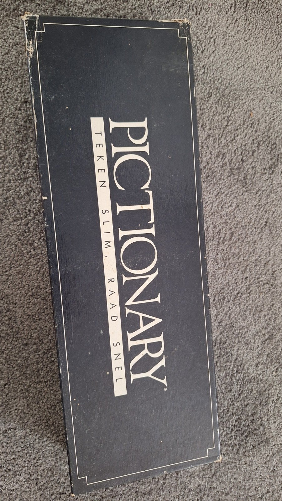 Pictionary Bordspel, Drie of vier spelers, Ophalen of Verzenden, Gebruikt, Hasbro