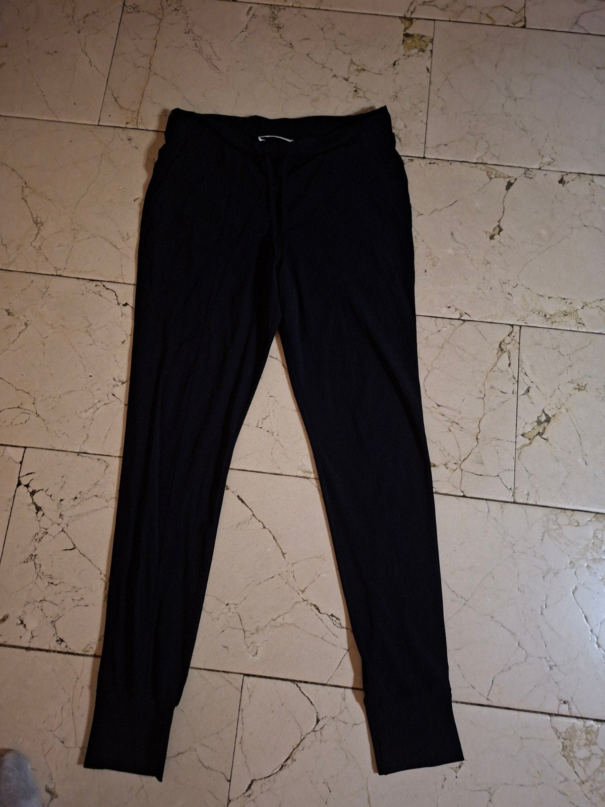 Helena Hart travelstof broek maat l, Kleding | Dames, Zwart, Maat 42/44 (L), Zo goed als nieuw, Lang