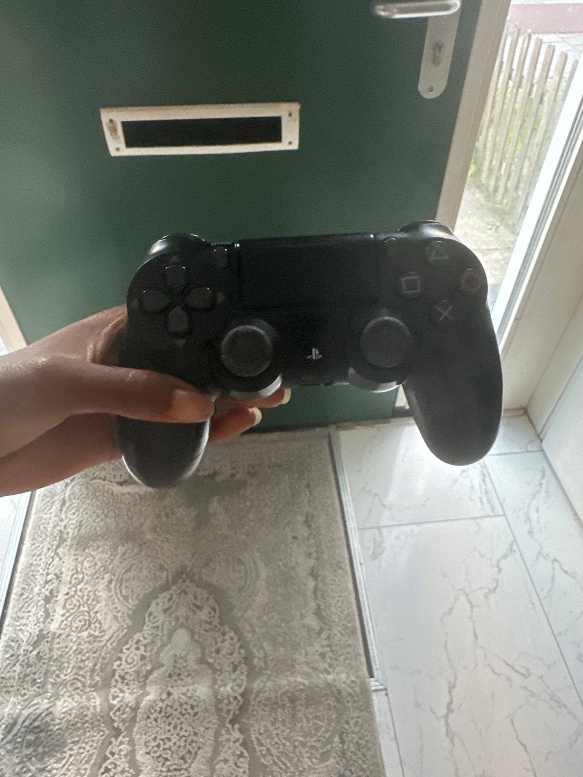 Sony PlayStation 4 DualShock 4 Controller Zwart, Gebruikt, Ophalen of Verzenden, Controller, PlayStation 4