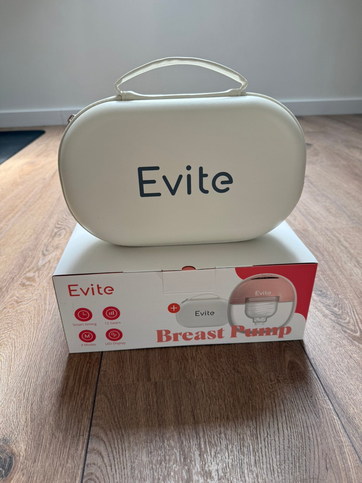 Evite dubbele borstkolf, Kinderen en Baby's, Babyvoeding en Toebehoren, Ophalen, Zo goed als nieuw, Borstkolf