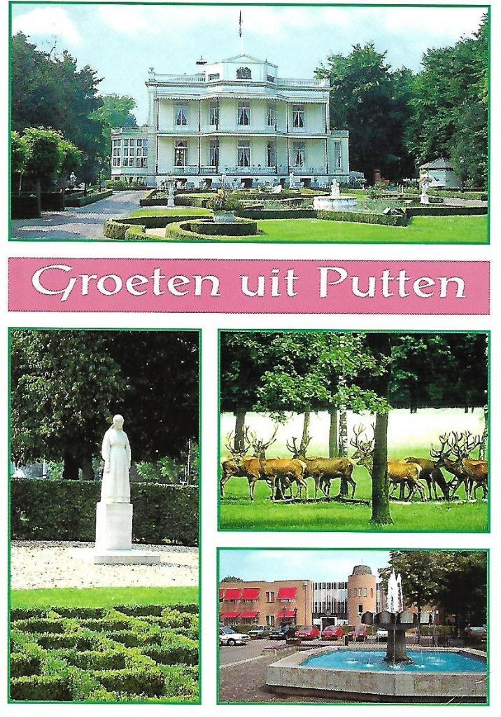 Putten- -4-luik., Verzenden, 1980 tot heden, Gelopen, Gelderland
