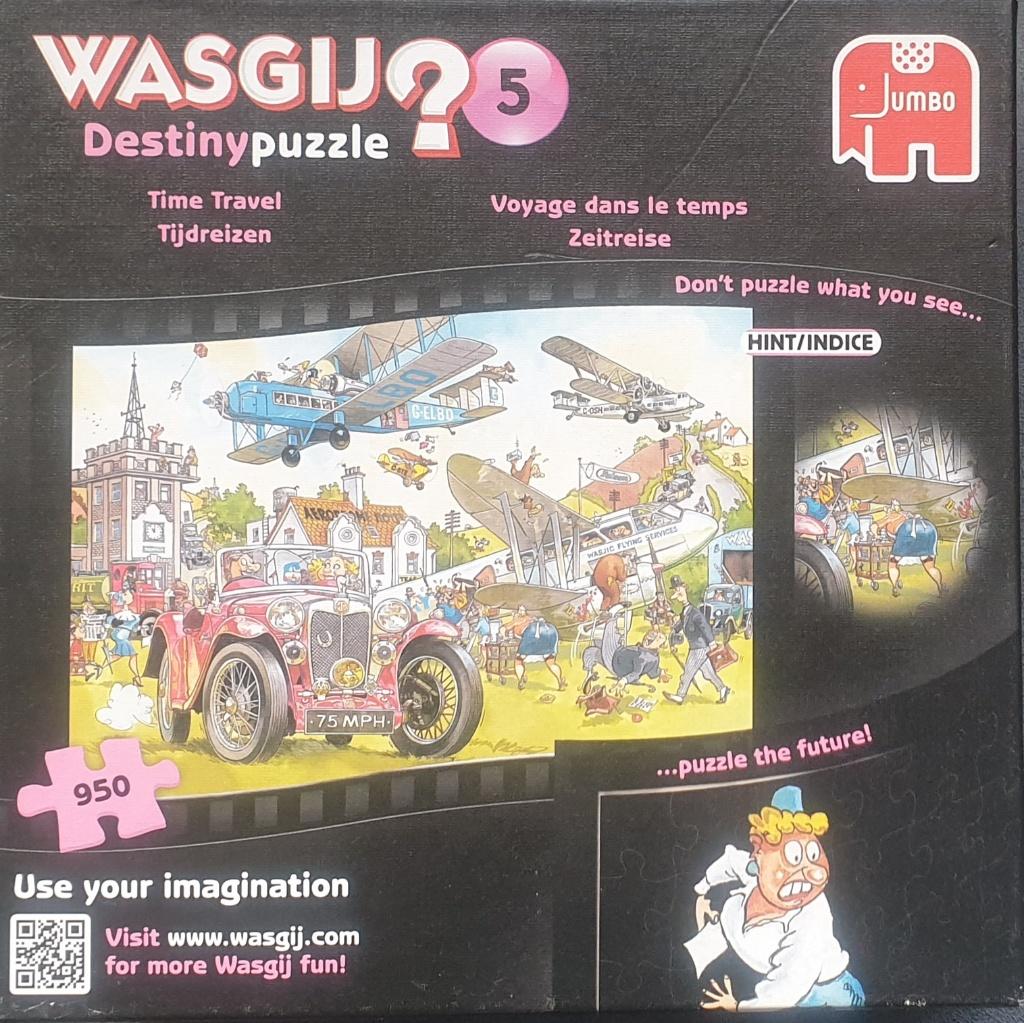 Jumbo Wasgij Destiny 5 puzzel Tijdreizen 950 pc. Zgan., Hobby en Vrije tijd, Denksport en Puzzels, Ophalen of Verzenden, 500 t/m 1500 stukjes