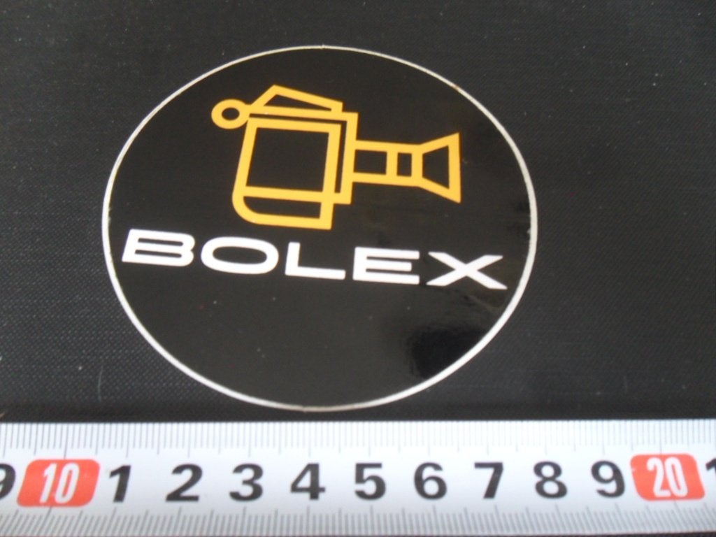 sticker BOLEX, Ophalen of Verzenden, Zo goed als nieuw