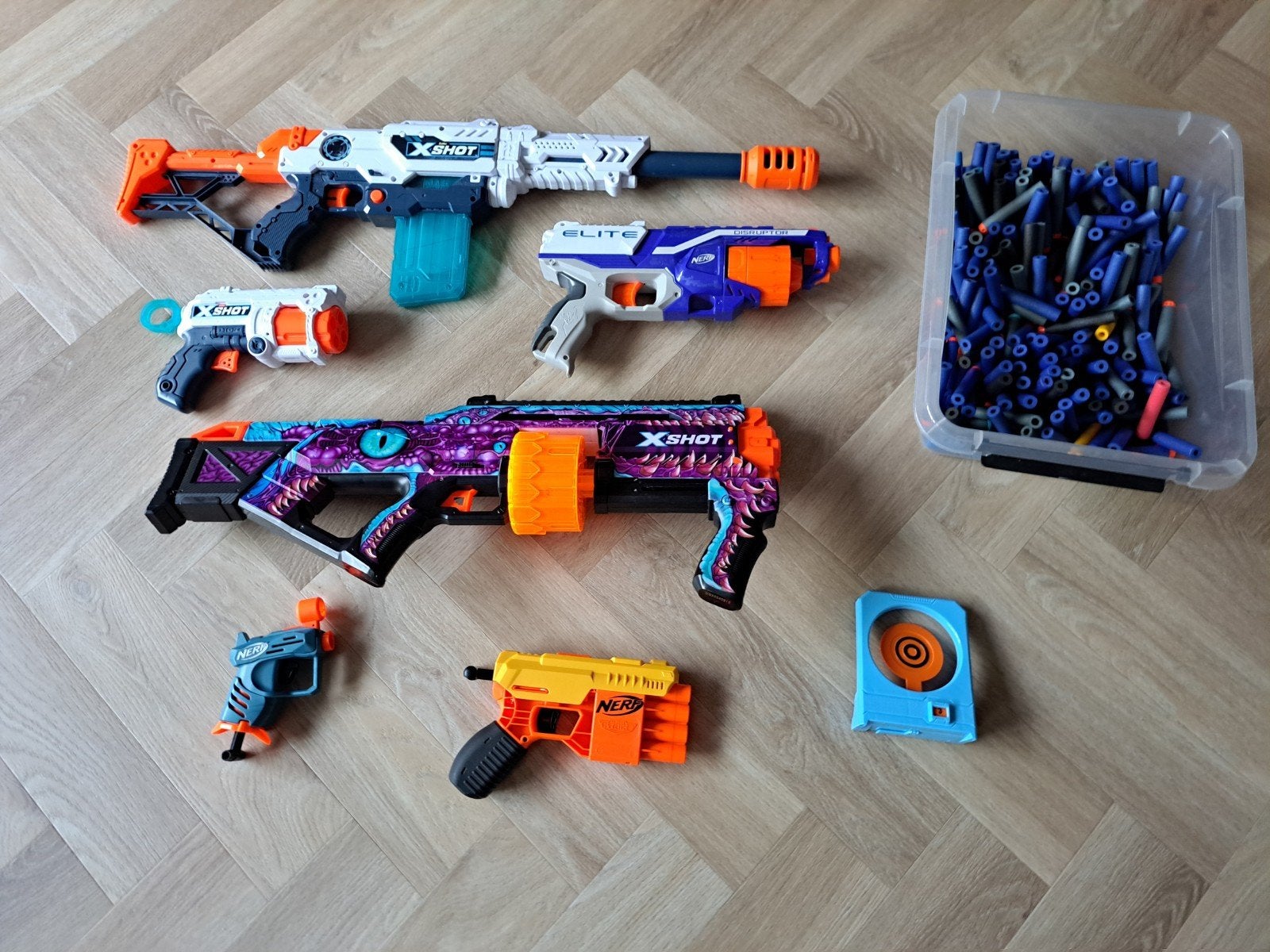 Nerf bundle, Ophalen, Zo goed als nieuw