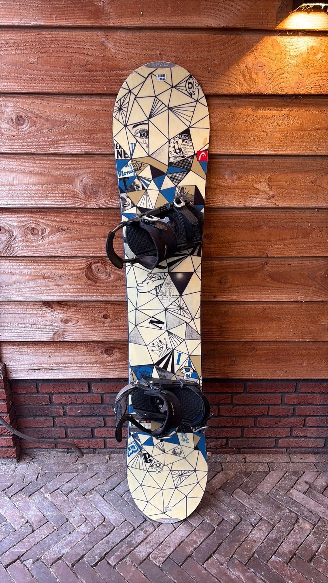 Head Rocka Snowboard – 163 cm – Inclusief bindingen, Ophalen of Verzenden, Zo goed als nieuw, Board