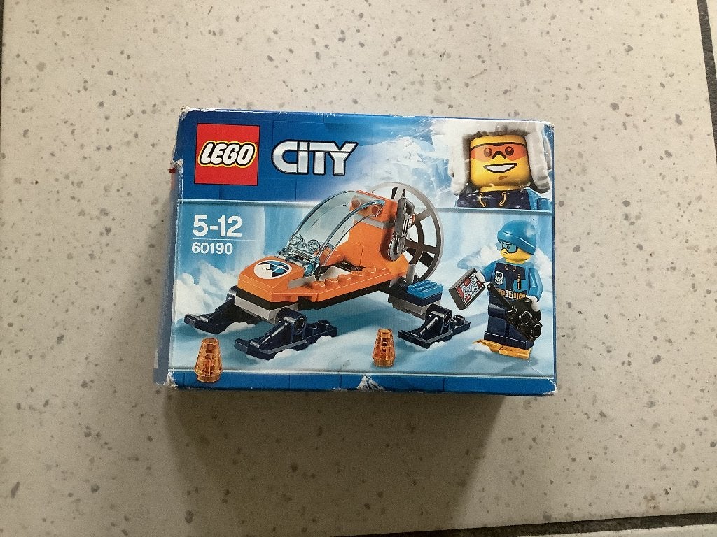 Lego set LEGO city 60190 poolijsglider, Lego, Ophalen of Verzenden, Complete set, City