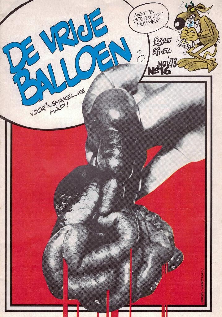 De Vrije Balloen - No. 16 - November 1978., Boeken, Tijdschriften en Kranten, Ophalen of Verzenden, Zo goed als nieuw, Muziek, Film of Tv