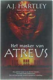 Het masker van Atreus / A.J. Hartley, Ophalen of Verzenden, Gelezen