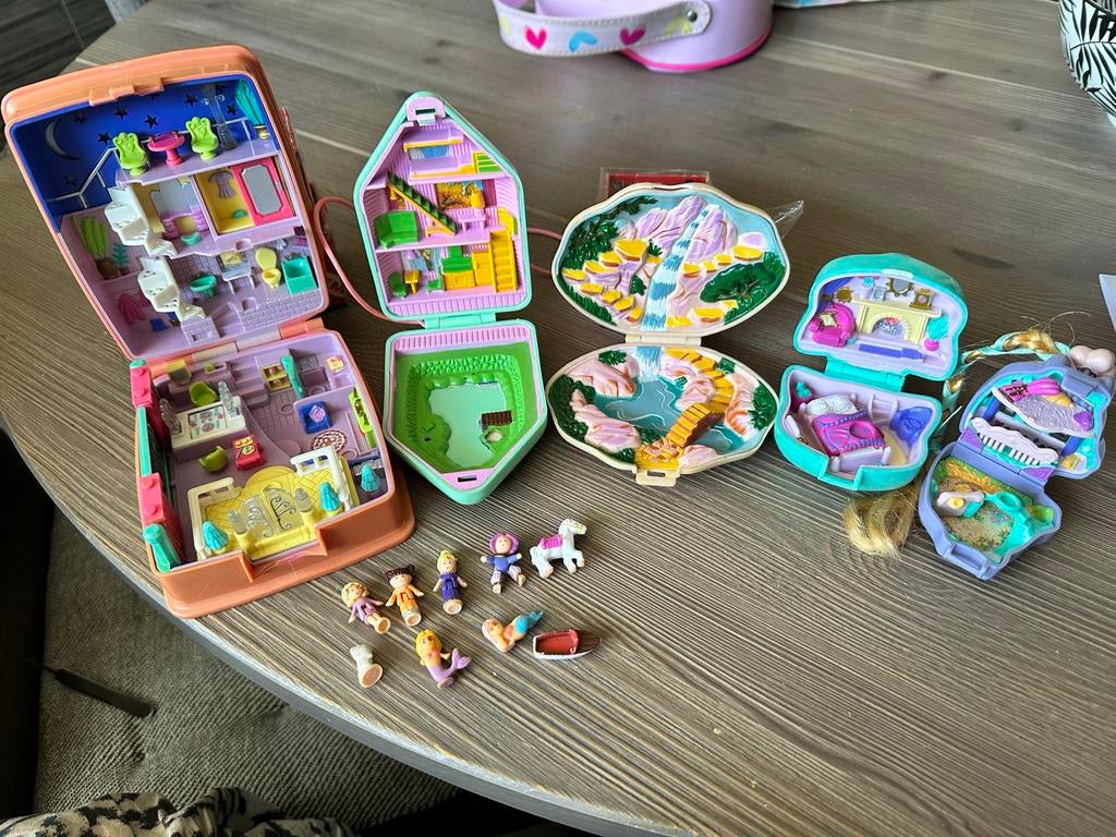 Oa. Vintage Polly Pocket Poppenhuis Collectie, Ophalen of Verzenden, Gebruikt, Poppenhuis