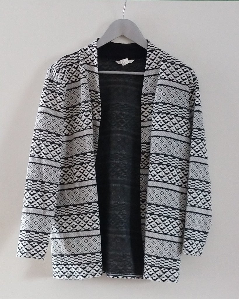 jas blazer grijs maat M, merk H&M, volgnr 27, Maat 38/40 (M), H&M, Ophalen of Verzenden, Zo goed als nieuw
