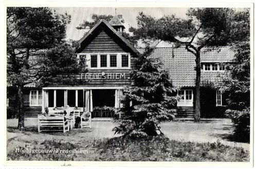 Steenwijk (ov), hoofdgebouw fredeshiem de bult steenwijk,, Verzenden, 1960 tot 1980, Gelopen, Overijssel