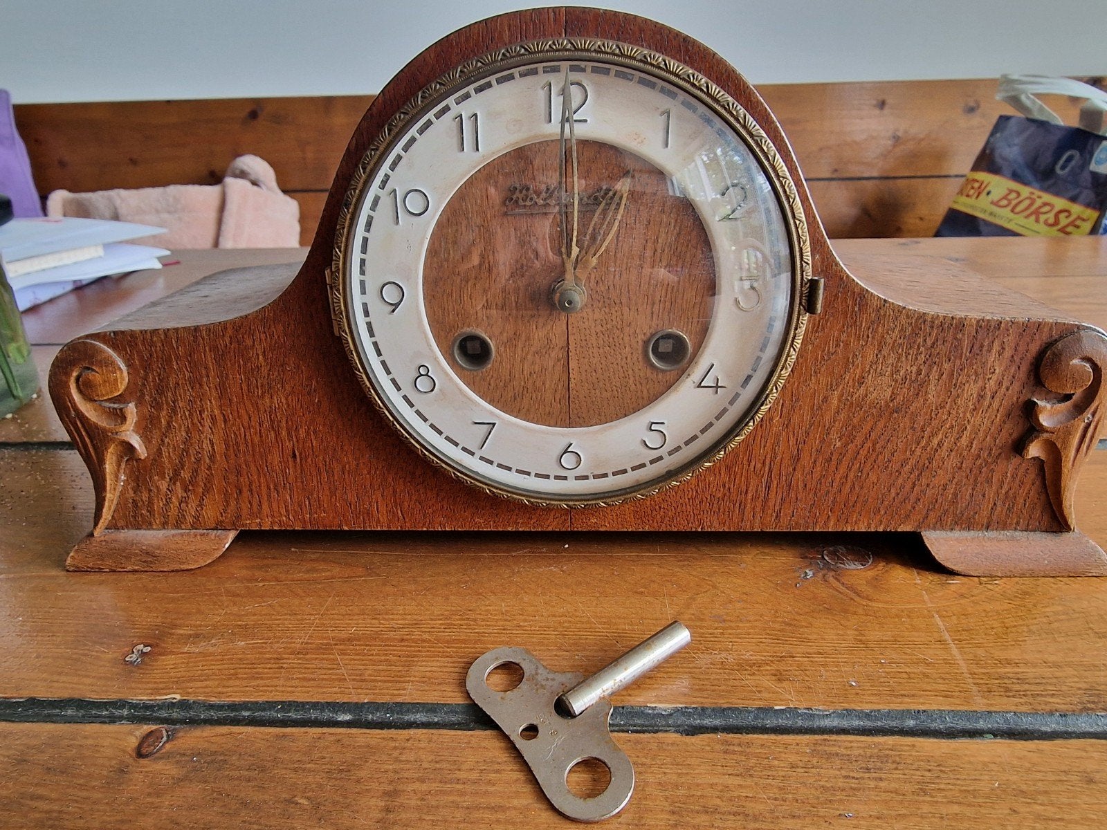 Hollandia pendule klok, Ophalen of Verzenden