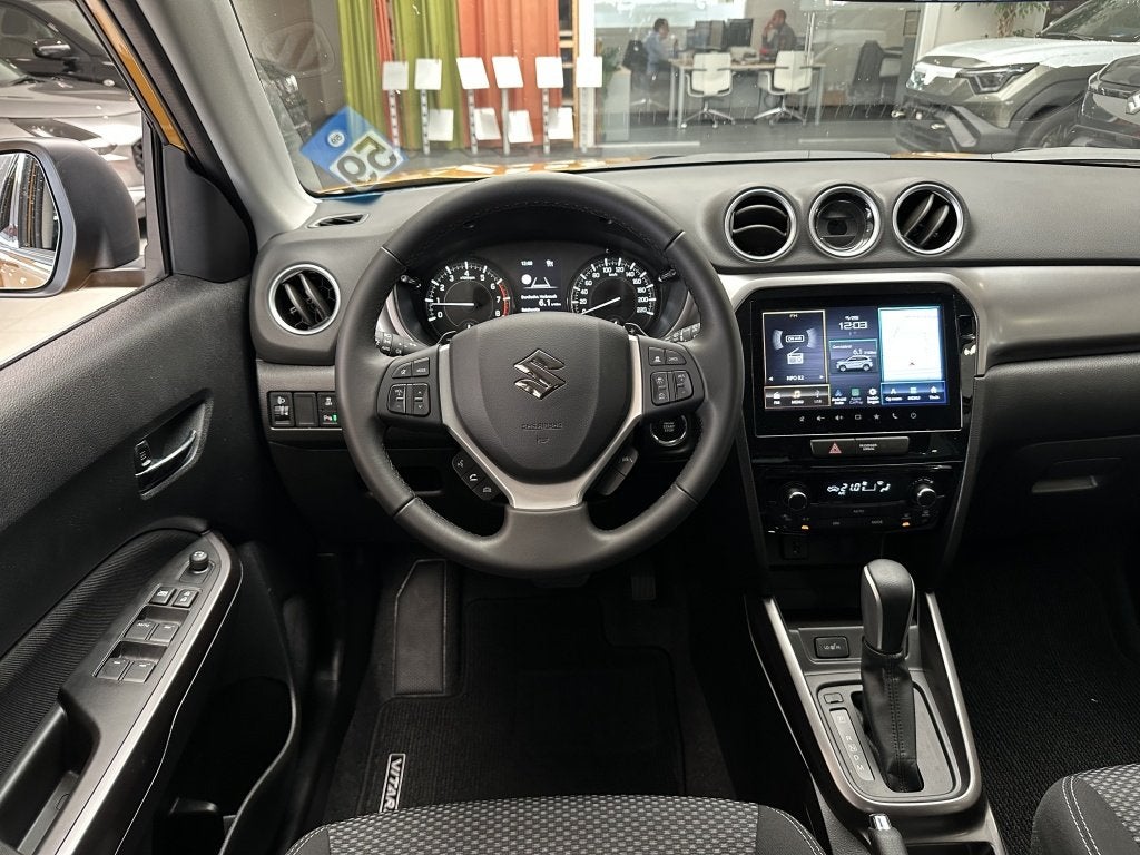 Suzuki Vitara 1.4 Boosterjet Hybride Select [ CAMERA I ADAPT, Auto's, Automaat, 12 maanden, Stof, Gebruikt