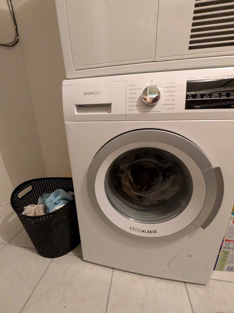 Wasmachine, Witgoed en Apparatuur, Ophalen, Gebruikt, Wolwasprogramma, 85 tot 90 cm
