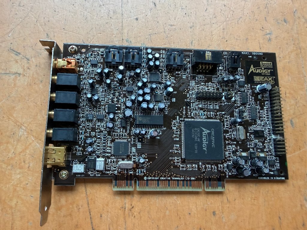 Sound Blaster-Creative PCI geluidskaarten, Computers en Software, Geluidskaarten, Ophalen of Verzenden, Gebruikt, Intern, Creative Sound Blaster