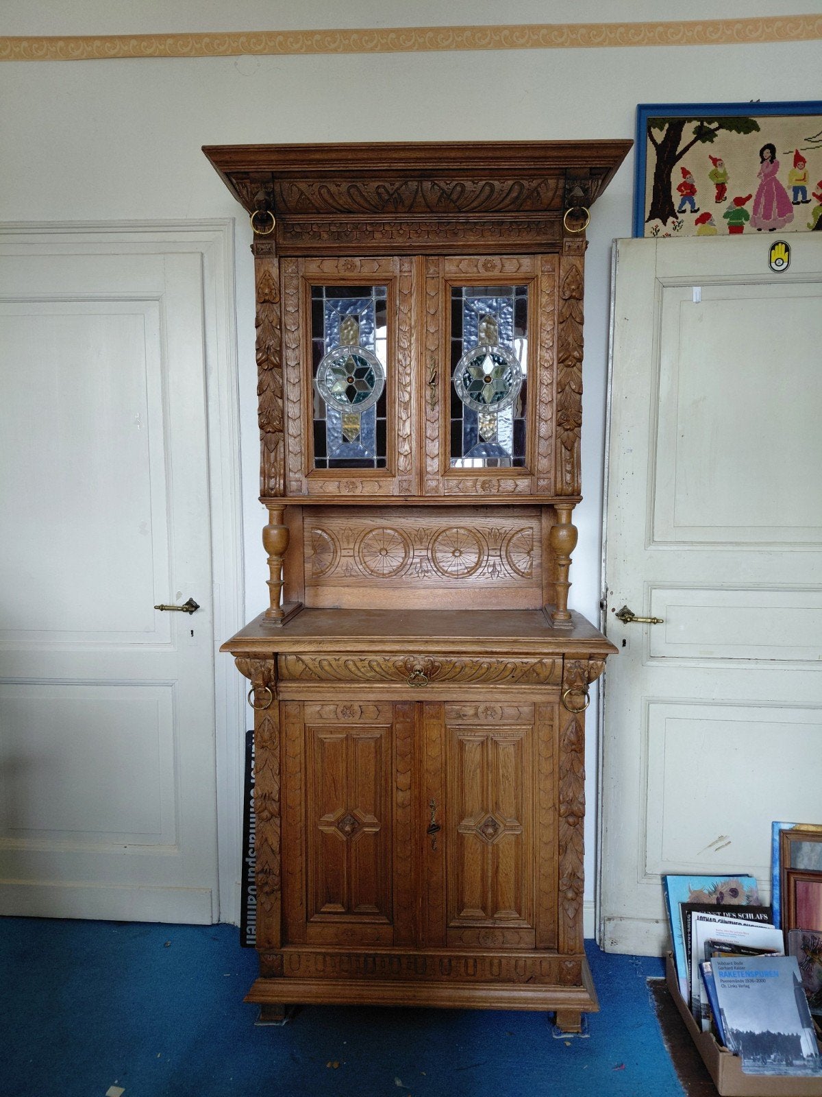 Diverse Antieke Spullen: Kast, Klokken, Lampen en Meer, Antiek en Kunst, Ophalen