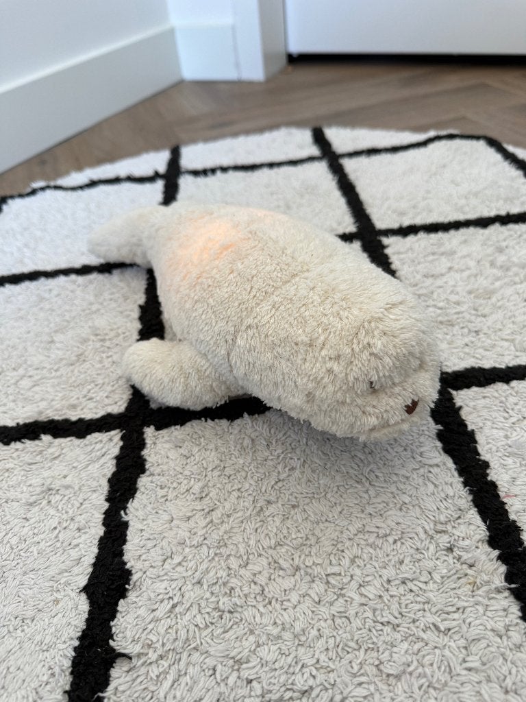 Nieuw Moonie white noise zeehond knuffel licht geluid slaap, Overige merken, Overige karakters, Nieuw, Ophalen of Verzenden