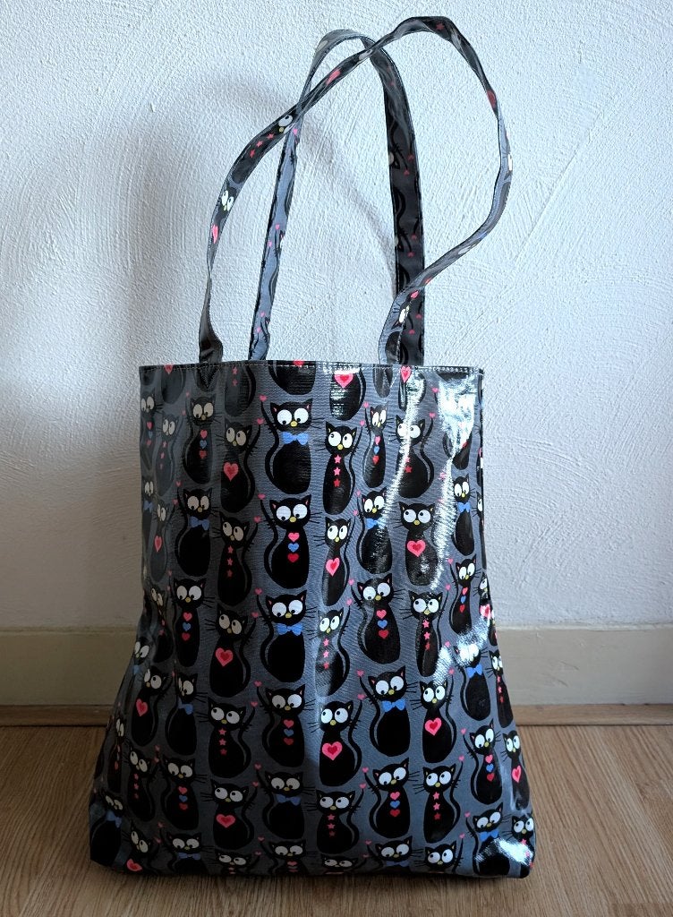 Draagtas/shopper met poezen/katten, nieuw, Ophalen of Verzenden, Nieuw, Overige kleuren, Shopper