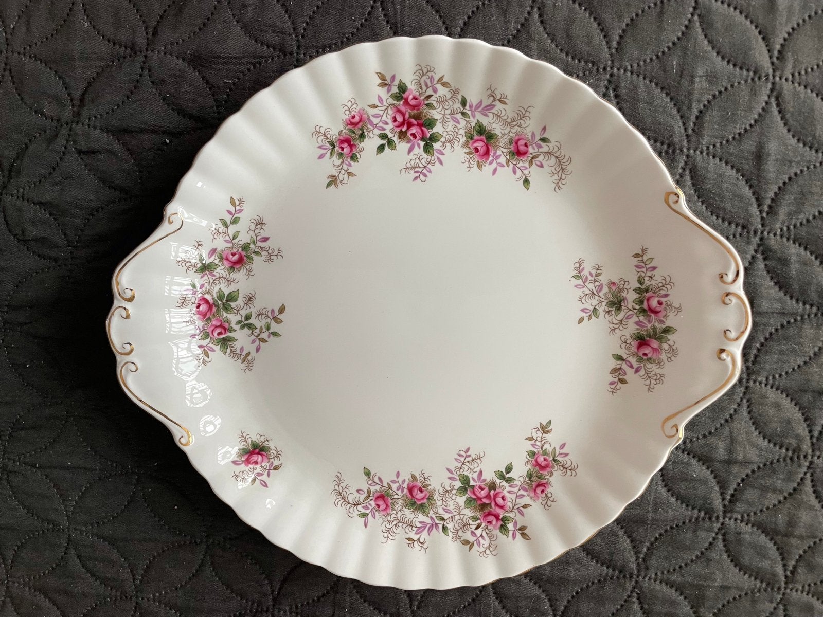 Royal Albert Lavender Rose schaal en schotels, Ophalen of Verzenden