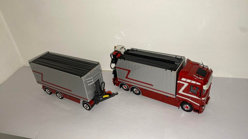 Tekno Volvo G&J Leeuwen 1:50, Hobby en Vrije tijd, Modelauto's | 1:50, Ophalen of Verzenden, Nieuw, Bus of Vrachtwagen, Tekno