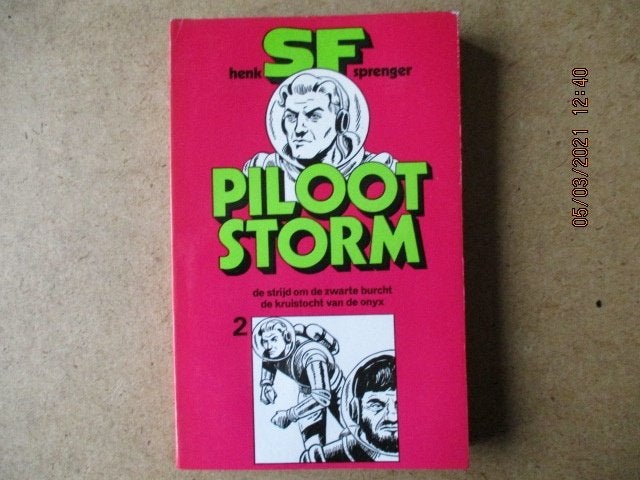 adv0195 piloot storm pocket 2, Eén stripboek, Ophalen, Gelezen
