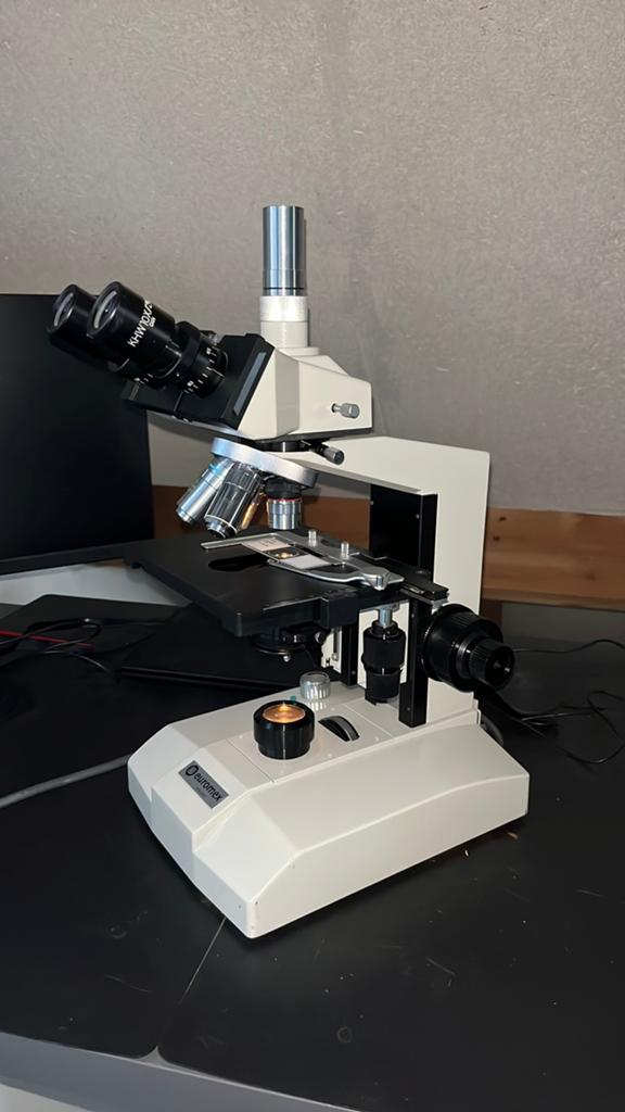 Euromex microscoop LBA, Audio, Tv en Foto, Optische apparatuur | Microscopen, Ophalen, Zo goed als nieuw