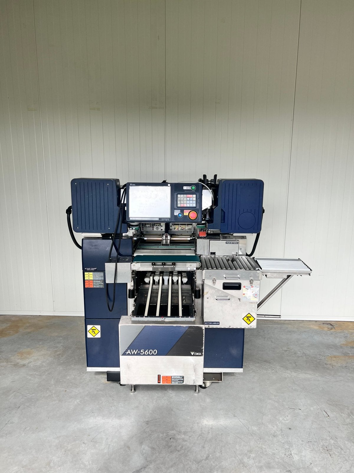 DIGI AW-5600 – automatische weeg- en verpakkingsmachine, Ophalen