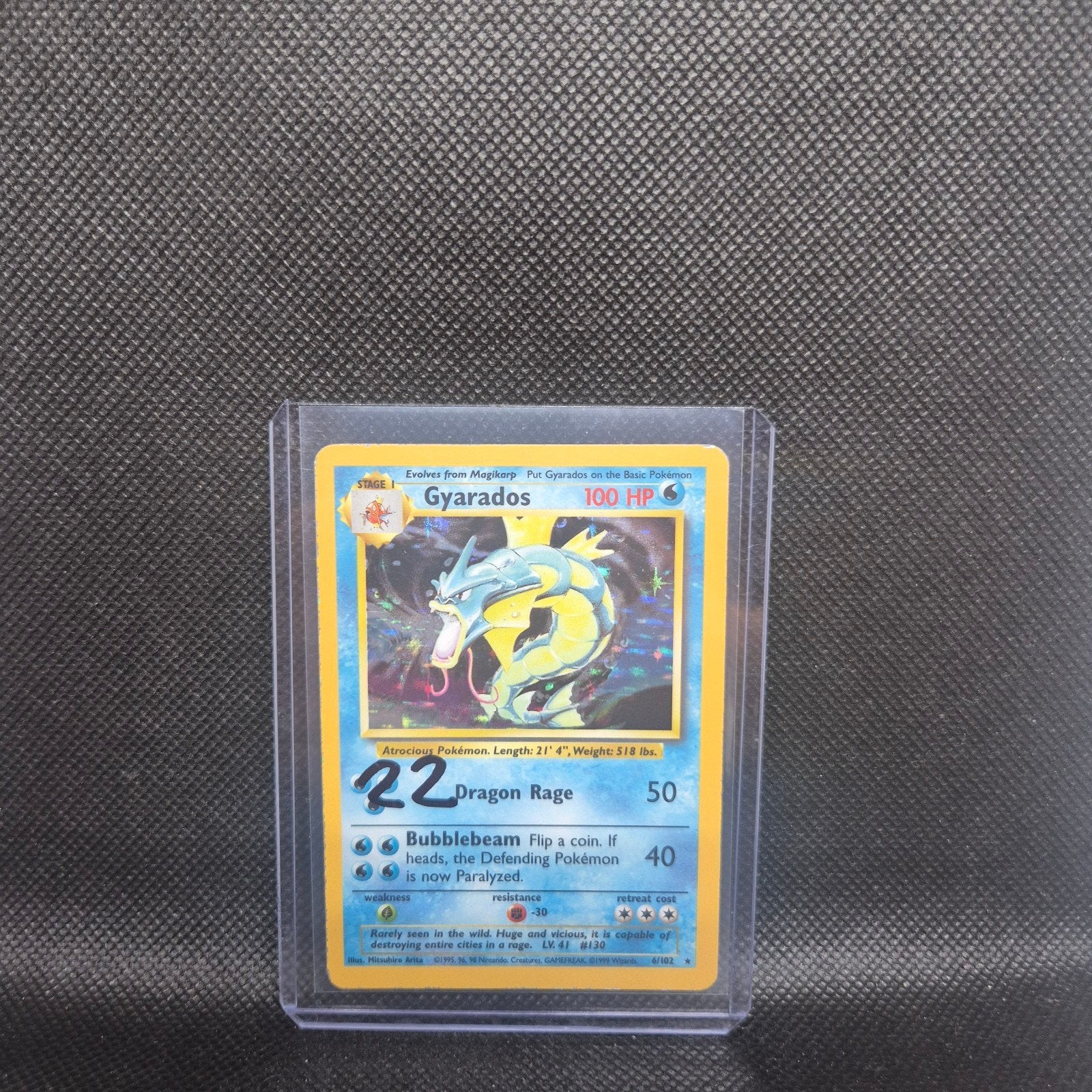 Gyarados Base Set, Ophalen of Verzenden