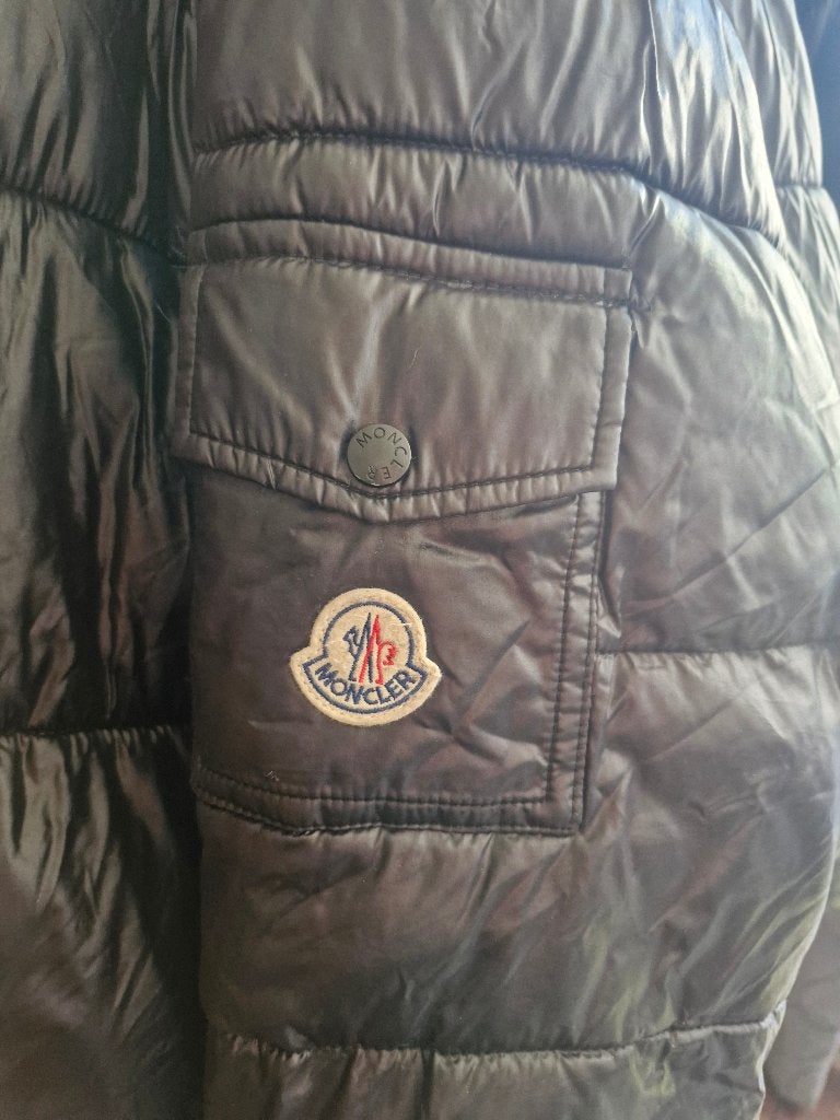 Moncler jas, Kleding | Heren, Jassen | Winter, Moncler, Zwart, Overige maten, Ophalen of Verzenden