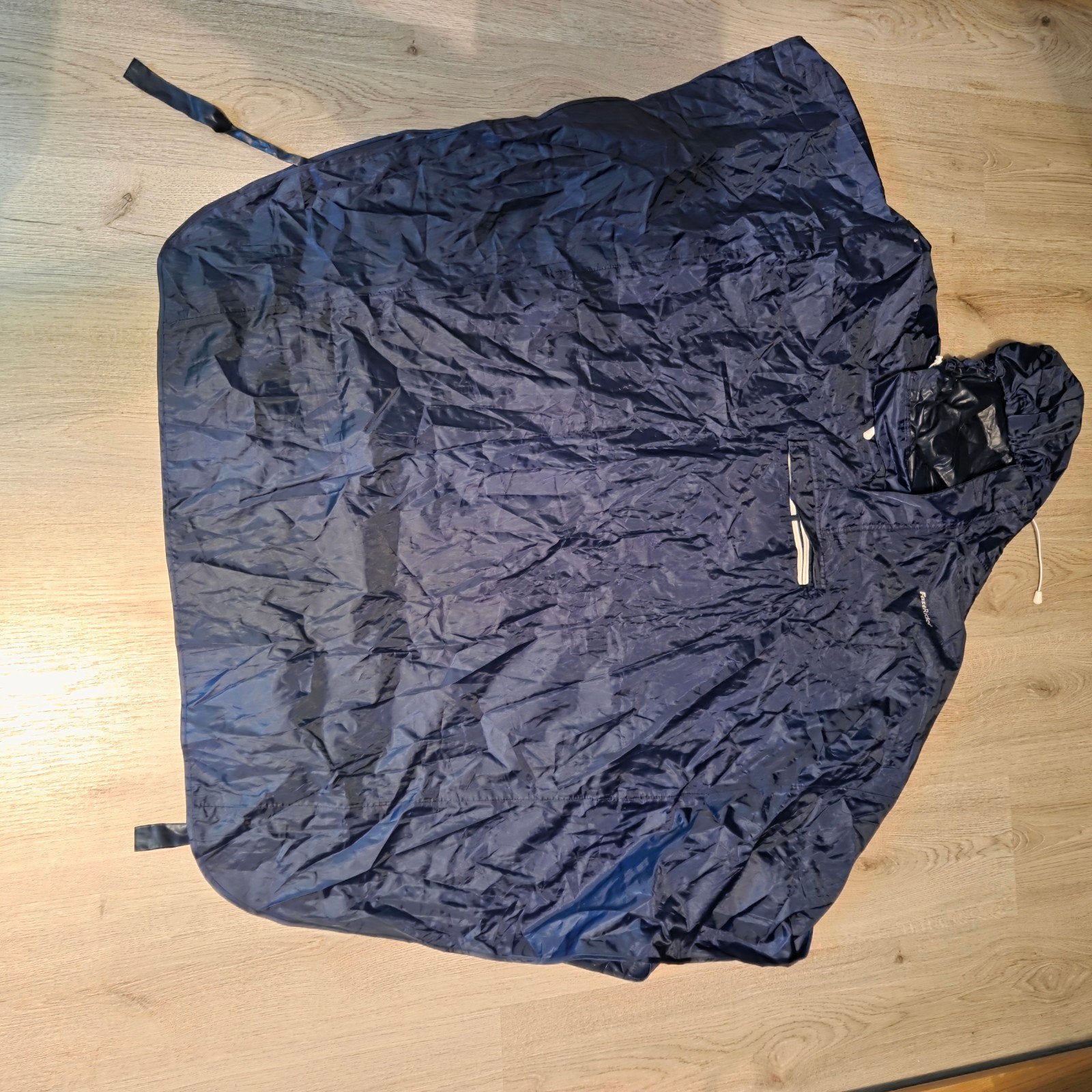 FastRider regenponcho - Donkerblauw, Ophalen of Verzenden, Nieuw, Bovenkleding