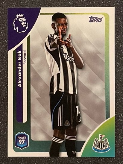 Topps Premier League 25/26    ISAK    NEWCASTLE UNITED, Verzenden, Zo goed als nieuw, Plaatje