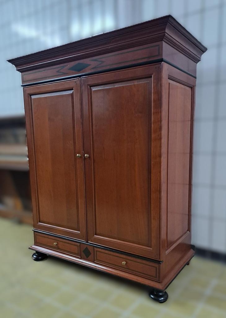 Prachtige sfeervolle authentieke kersenhouten kast, Ophalen, Kast, 50 tot 70 cm, 105 cm of meer