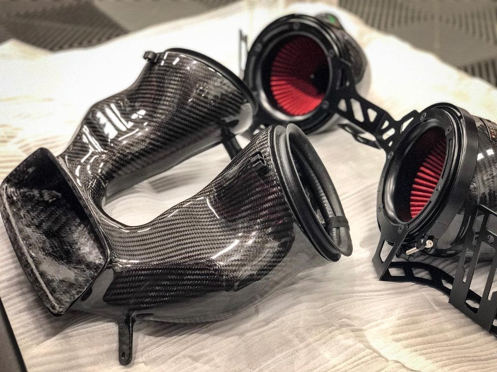 Eventuri Carbon intake luchtfilter Porsche 991.1 991.2 Turbo, Ophalen of Verzenden