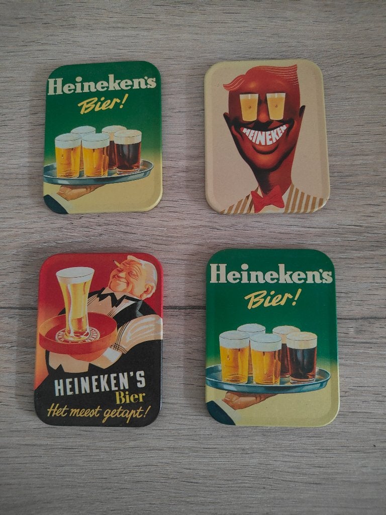 Heineken onderzetters/bierviltjes, Verzamelen, Biermerken, Ophalen of Verzenden, Zo goed als nieuw, Viltje(s), Heineken