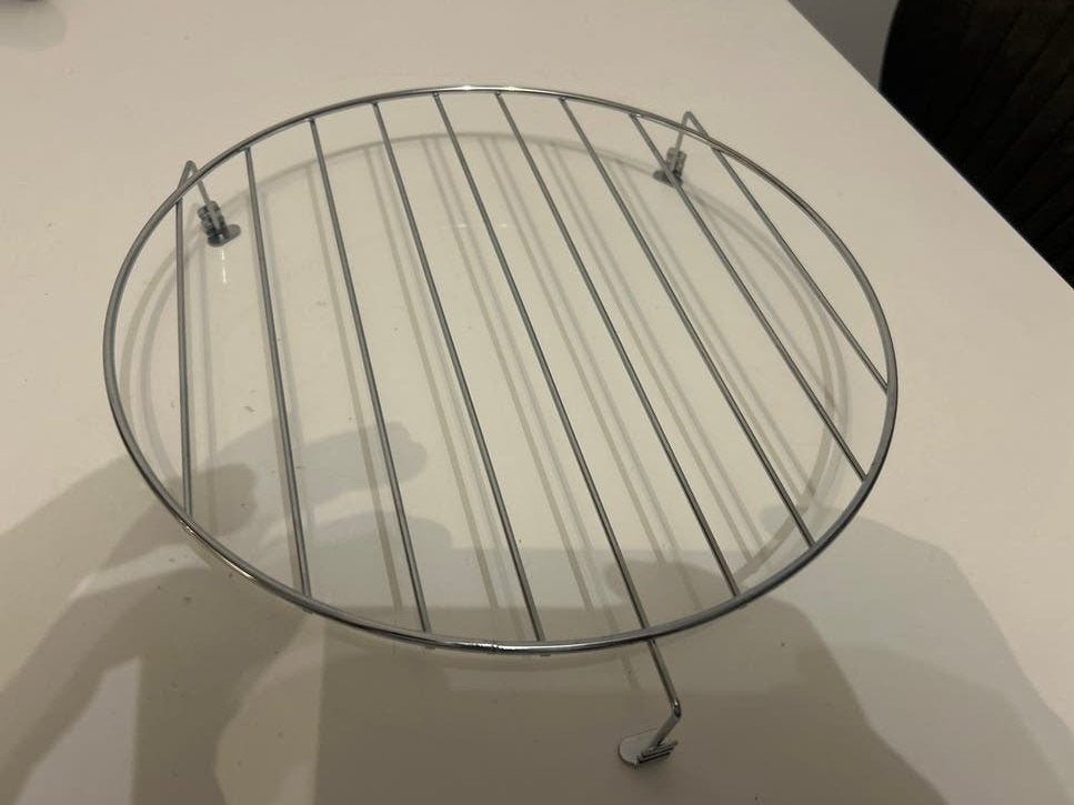 Ovenrooster rond 28 cm, Ophalen of Verzenden, Zo goed als nieuw