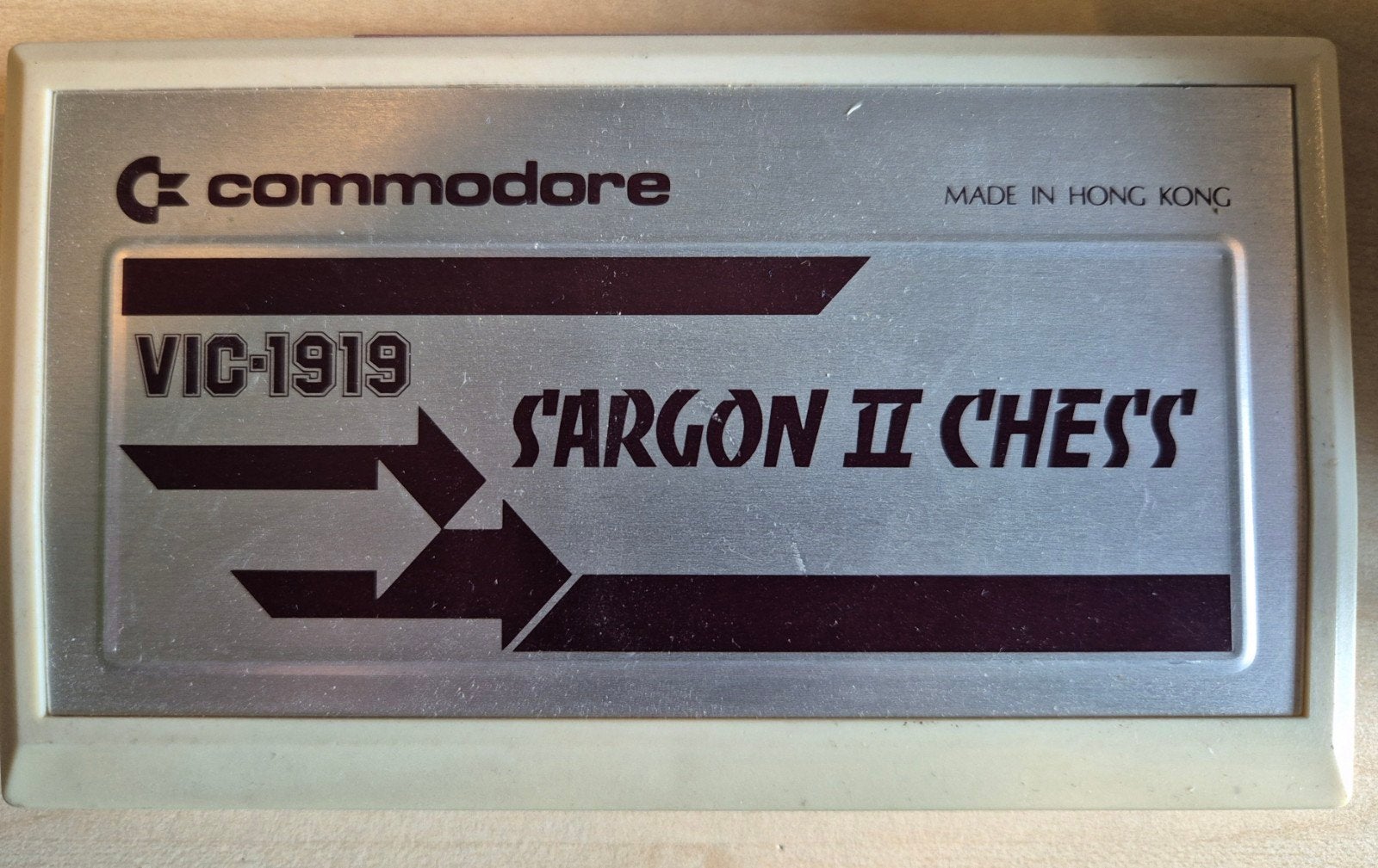 Commodore VIC-1919 Sargon II Chess - Vintage Schaakspel, 1 speler, Ophalen of Verzenden, Gebruikt