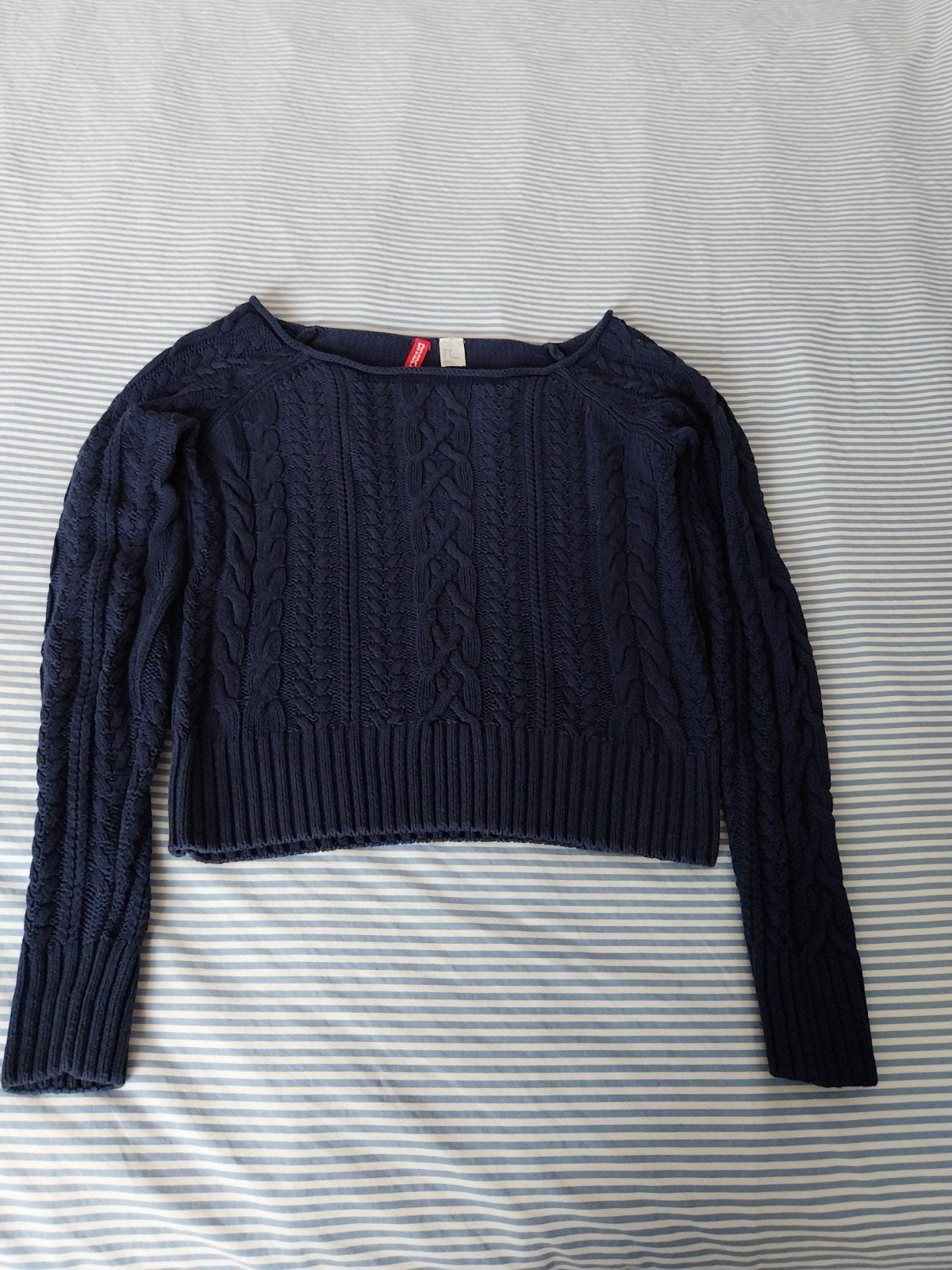 Divided trui blauw mt 36, H&M, Blauw, Ophalen of Verzenden, Zo goed als nieuw