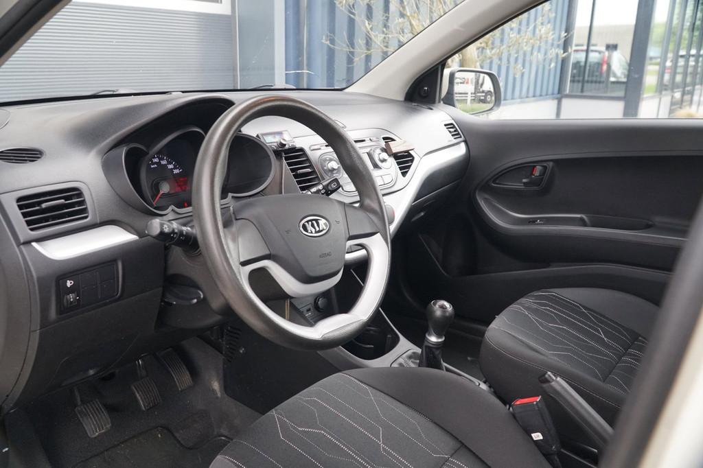 Kia Picanto 1.0 CVVT Super Pack, Auto's, Kia, Voorwielaandrijving, Euro 5, Stof, Gebruikt
