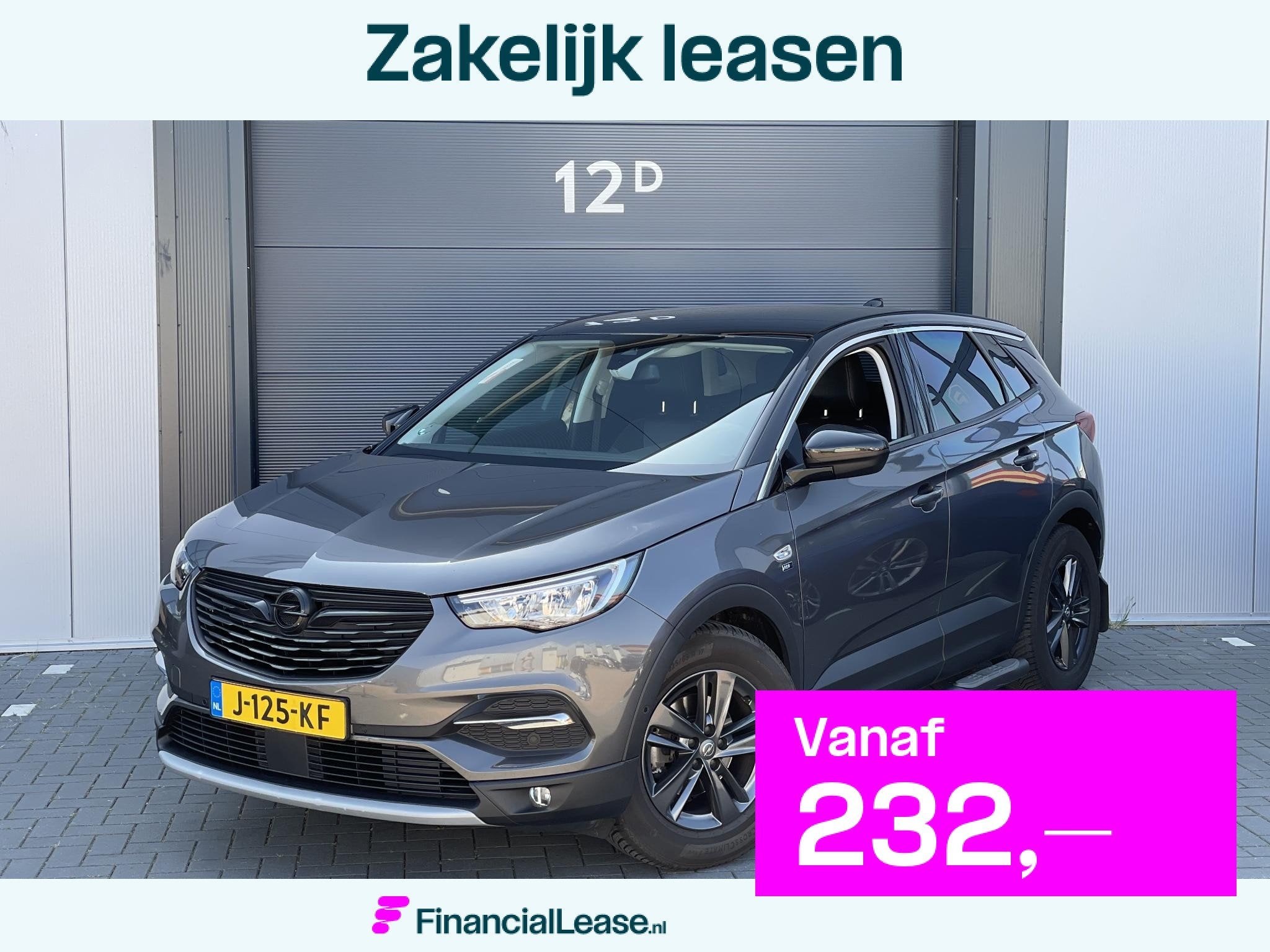 Opel Grandland X 1.2 Turbo Edition 2020 | Zeer Nette Staat |, Voorwielaandrijving, Stof, Gebruikt, 1199 cc