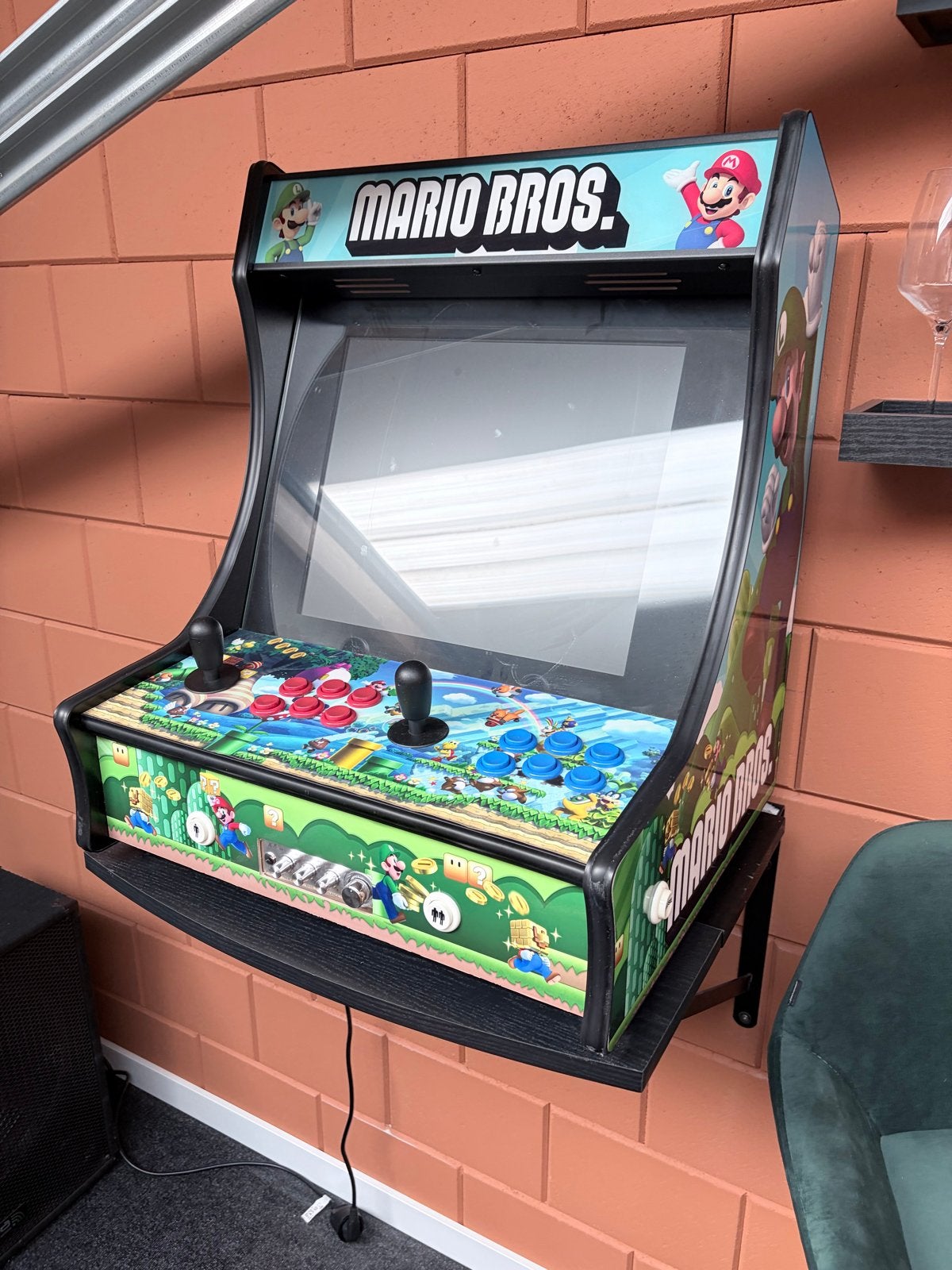 Nieuwe Arcade Kast met 5000 Spelletjes - Mario Bros. Design, Ophalen, Overige merken, Nieuw