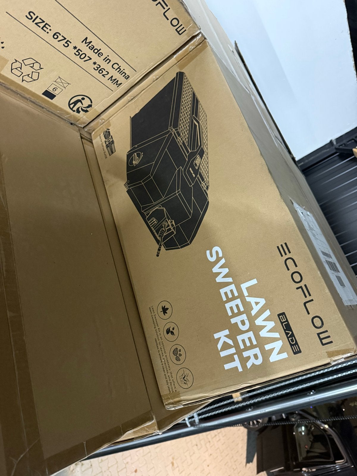 12x ECOFLOW BLADE LAWN SWEEPER KIT - Nieuw in doos, Ophalen of Verzenden, Nieuw