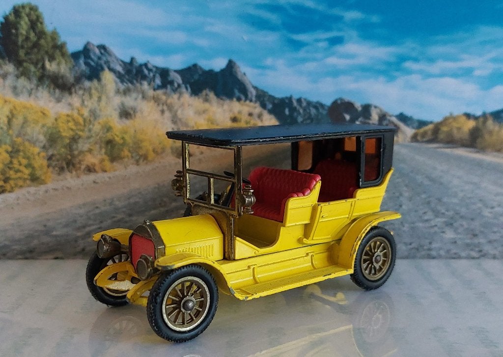 1:43 Peugeot Type 81B Limousine 1907 Matchbox MoY Y-05 v 3.1, Ophalen of Verzenden, Gebruikt, Auto, Overige merken