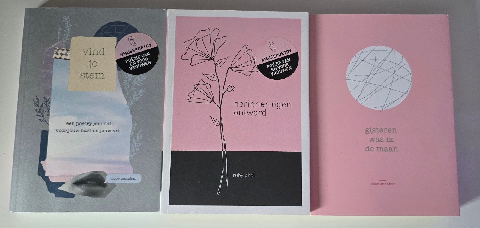 Poëzie boekjes, Ophalen of Verzenden, Zo goed als nieuw, Noor Unnahar en Ruby Dhal, Meerdere auteurs