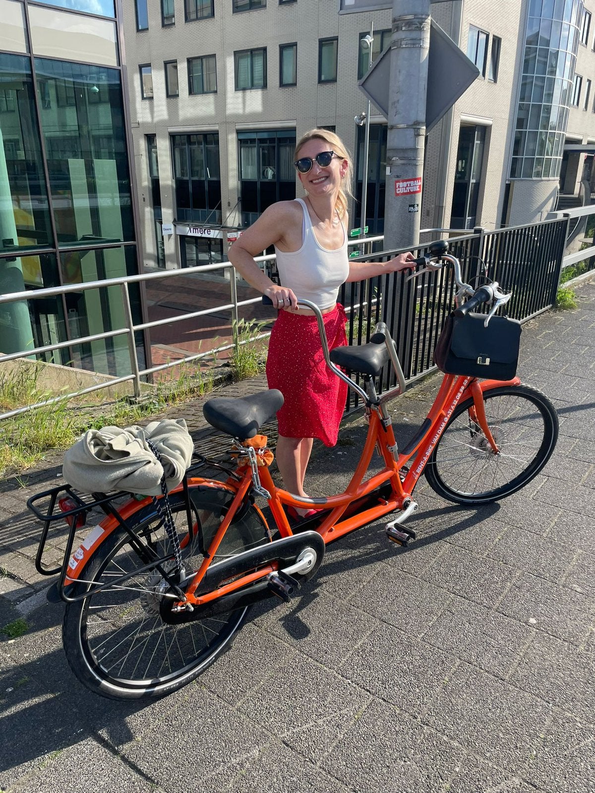 Tandem te huur, 55 cm of meer, Ophalen, Zo goed als nieuw, Minder dan 10 versnellingen