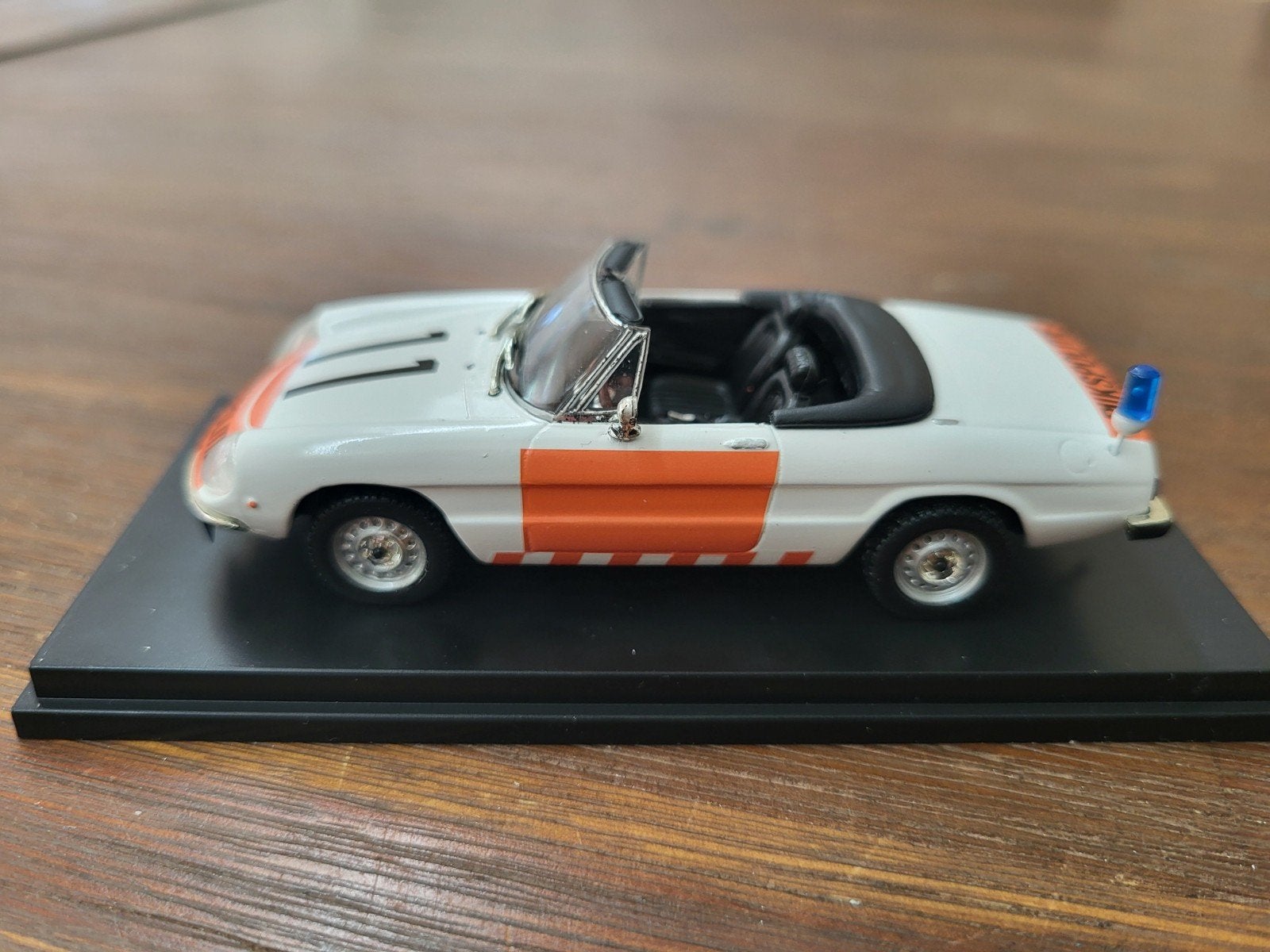 Alfa Romeo Spider,  rijkspolitie,  politie, Ophalen of Verzenden, Auto, Overige merken