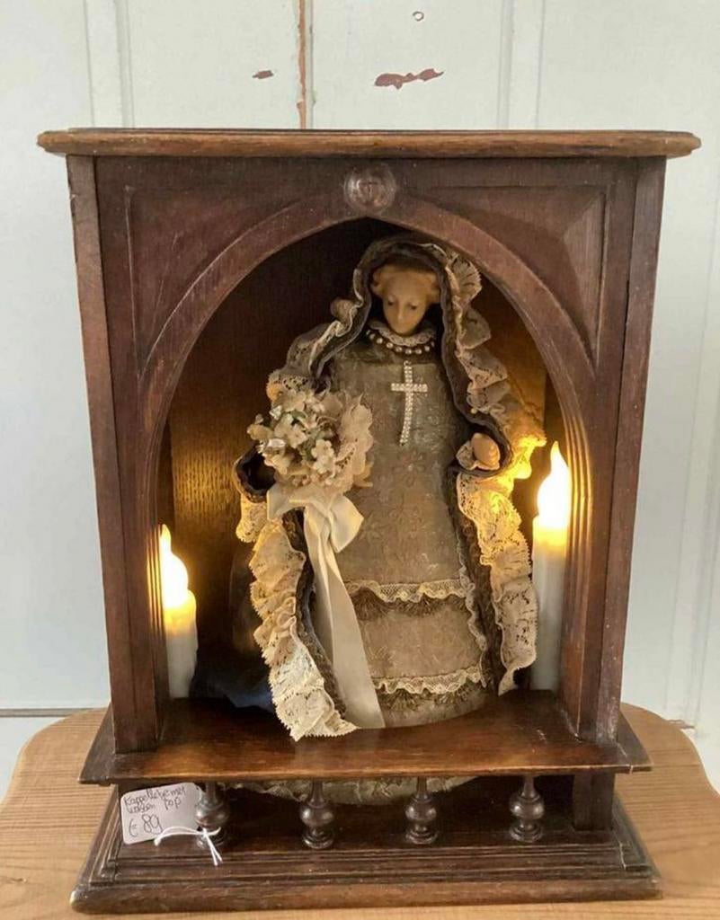 Antieke maria keppeltje, Antiek en Kunst, Ophalen of Verzenden