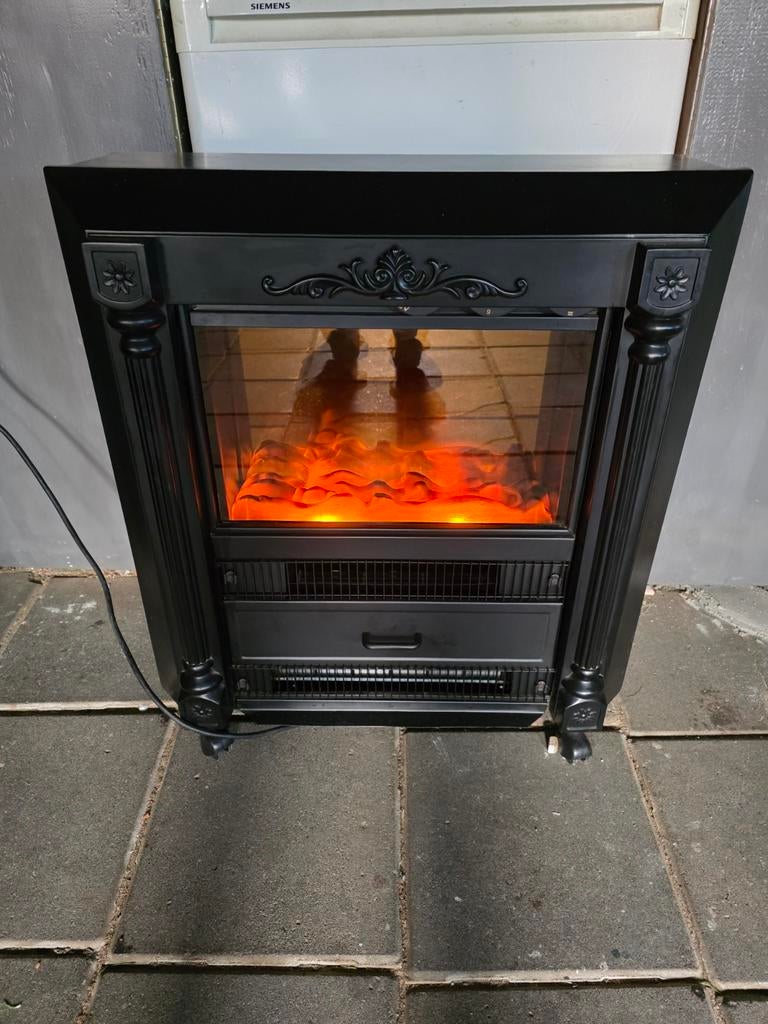 Sfeervolle elektrische haard met vlam effect, Ophalen