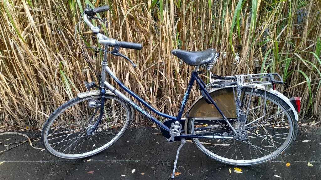 Lichte en comfortabele fiets met goede verlichting en remmen, Gebruikt, 49 tot 53 cm, Dames, Geen vering