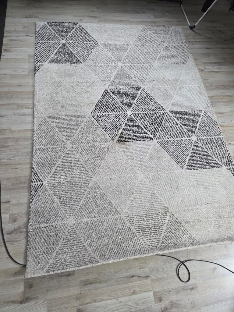 Vloerkleed met Geometrisch Patroon, Ophalen, Gebruikt, 150 tot 200 cm, 200 cm of meer
