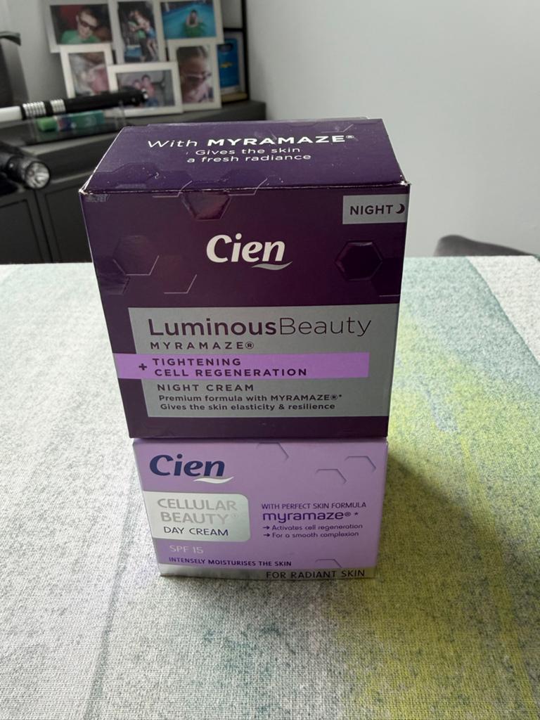 Cien LuminousBeauty Nachtcrème & Cellular Beauty Dagcrème, Sieraden, Tassen en Uiterlijk, Uiterlijk | Gezichtsverzorging, Ophalen of Verzenden